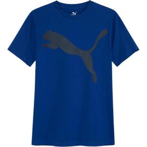 imagePUMA Boys Big Cat Logo TShirtCobalt Glaze