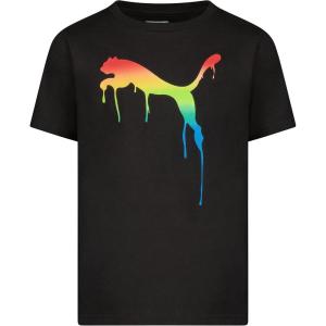 imagePUMA Boys Big Cat Logo TShirtPuma Black