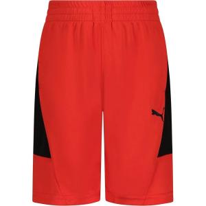 imagePUMA Boys Core Essential Athletic ShortsHigh Risk Red