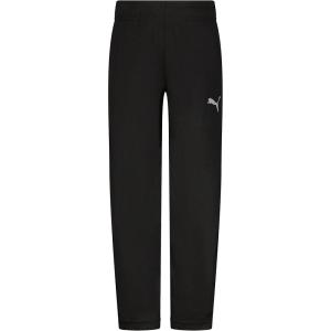 imagePUMA Boys Core Logo Mesh PantPuma BlackWhite Logo