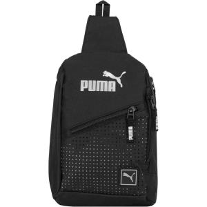 imagePUMA EVERCAT SIDEWALL SLING BACKPACKBlackSilverOne SizeBlackSilver