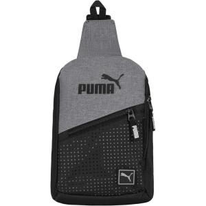 imagePUMA EVERCAT SIDEWALL SLING BACKPACKBlackSilverOne SizeHeather Grey