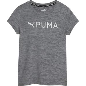 imagePUMA Girls Active Essentials Short Sleeve Performance TShirtGrey