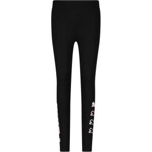 imagePUMA Girls Core Logo Legging Elastic Waistband Soft ampamp ComfortablePuma Black