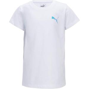imagePUMA Girls Core Logo TShirtPuma White