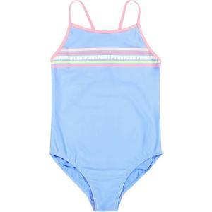 imagePUMA Girls One Piece Bathing Suit Athletic Swimsuit Quick Dry Day DreamDay Dream