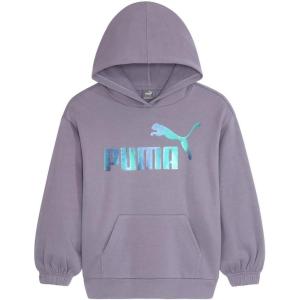 imagePUMA Girls Oversized Hoodie Fleece Lined Logo GraphicsPale Plum