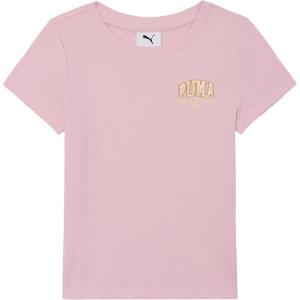 imagePUMA Girls Short Sleeve TShirt Fashion Prints ampamp Colors Soft and ComfortableRose