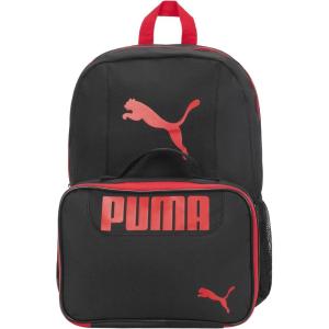 imagePUMA KIDS EVERCAT BACKPACK ampamp LUNCH KIT COMBOBlackRed