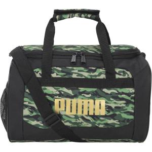 imagePUMA Kids Evercat Transformation Duffel BagGreen CamoGold