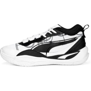 imagePUMA Mens PLAYMAKER PRO MID COURTSIDE Sneaker Puma WhitePuma Black 10