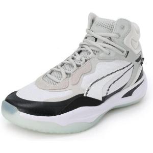imagePUMA Mens Playmaker Pro Mid SneakerWhiteBlack