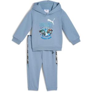 imagePUMA Unisex Baby Hot Wheels Minicats Sweatshirt ampamp Pants SetCool Blue Ah25