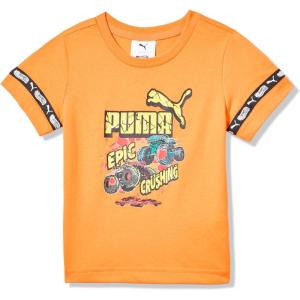 imagePUMA Unisex Kids Hot Wheels Graphic TeeOrange Glo Ah25