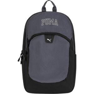 imagePUMA Unisex Kids Rally Backpack BlackMetallic Silver LargeGalactic Grey