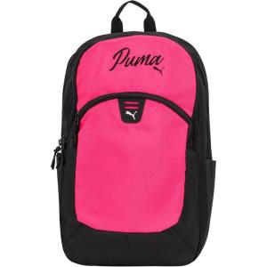imagePUMA Unisex Kids Rally Backpack BlackMetallic Silver LargeKnockout Pink