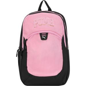 imagePUMA Unisex Kids Rally Backpack BlackMetallic Silver LargePink Lilac