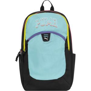 imagePUMA Unisex Kids Rally Backpack BlackMetallic Silver LargeSafe Lake