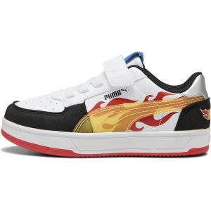 imagePUMA UnisexChild Caven Alternative Closure Shoes SneakerPuma Blackred Firepuma White