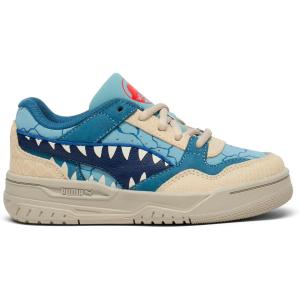 imagePUMA UnisexChild Rebound Retro Jurassic World Shoes SneakerSeafoamnavycreamy Vanilla