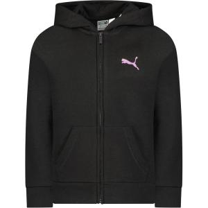 imagePUMA girls Core Logo Zip Up HoodiePuma Black