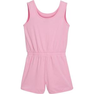imagePUMA girls Sleeveless Romper One Piece Outfit Lightweight ampamp BreathableMedium Pink