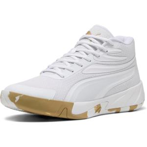 imagePuma Mens Court Pro Basketball ShoesWhitematte Gold