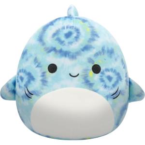 imageSquishmallows Original 8Inch Ingred Purple and Black Spotted Cow  Official Jazwares Plush LittleBlue Tiedye Tiger Shark