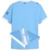 imageManchester City FC Mens 202526 Authentic Home Soccer Jersey  Slim Fit  Team Light Blue