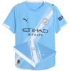 imageManchester City FC Mens 202526 Authentic Home Soccer Jersey  Slim Fit  Team Light Blue