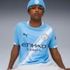 imageMens Manchester City FC 202526 Replica Home Soccer Jersey  Team Light Blue