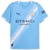 imageMens Manchester City FC 202526 Replica Home Soccer Jersey  Team Light Blue