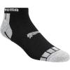 imagePUMA Mens 6 Pack Low Cut SocksBlack Combo