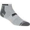 imagePUMA Mens 6 Pack Low Cut SocksGrey