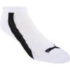 imagePUMA Mens 6 Pack Low Cut SocksWhiteBlack