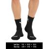 imagePUMA Mens 6 Pack Low Cut SocksWhiteBlackGrey