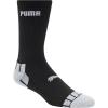 imagePUMA Mens 8 Pack Athletic Cushioned Crew SocksBlackGrey