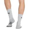 imagePUMA Mens 8 Pack Athletic Cushioned Crew SocksWhiteGrey