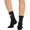 imagePUMA Mens 8 Pack Athletic Cushioned High Quarter Crew SocksBlackWhite