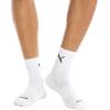 imagePUMA Mens 8 Pack Athletic Cushioned High Quarter Crew SocksWhiteBlack
