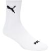 imagePUMA Mens 8 Pack Athletic Cushioned High Quarter Crew SocksWhiteBlack