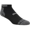 imagePUMA Mens 8 Pack Athletic Cushioned Quarter Crew SocksCharcoal