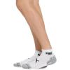 imagePUMA Mens 8 Pack Athletic Cushioned Quarter Crew SocksWhiteBlack