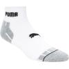 imagePUMA Mens 8 Pack Athletic Cushioned Quarter Crew SocksWhiteBlack