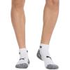imagePUMA Mens 8 Pack Athletic Cushioned Quarter Crew SocksWhiteGrey