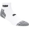 imagePUMA Mens 8 Pack Athletic Cushioned Quarter Crew SocksWhiteGrey