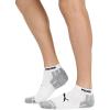 imagePUMA Mens 8 Pack Low Cut SocksWhiteBlack