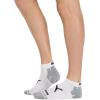 imagePUMA Mens 8 Pack Low Cut SocksWhiteGrey