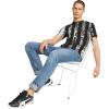imagePUMA Mens Standard BMW M Motorsport Striped Tee BlackAOPPuma Blackall Over Print