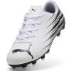 imagePUMA UnisexChild Attacanto Firm Artificial Ground Soccer Cleats SneakerWhiteblack Ah25
